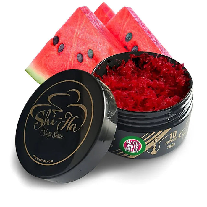 Assortiment shisha smaken op de plank, per merk en smaakprofiel gesorteerd.