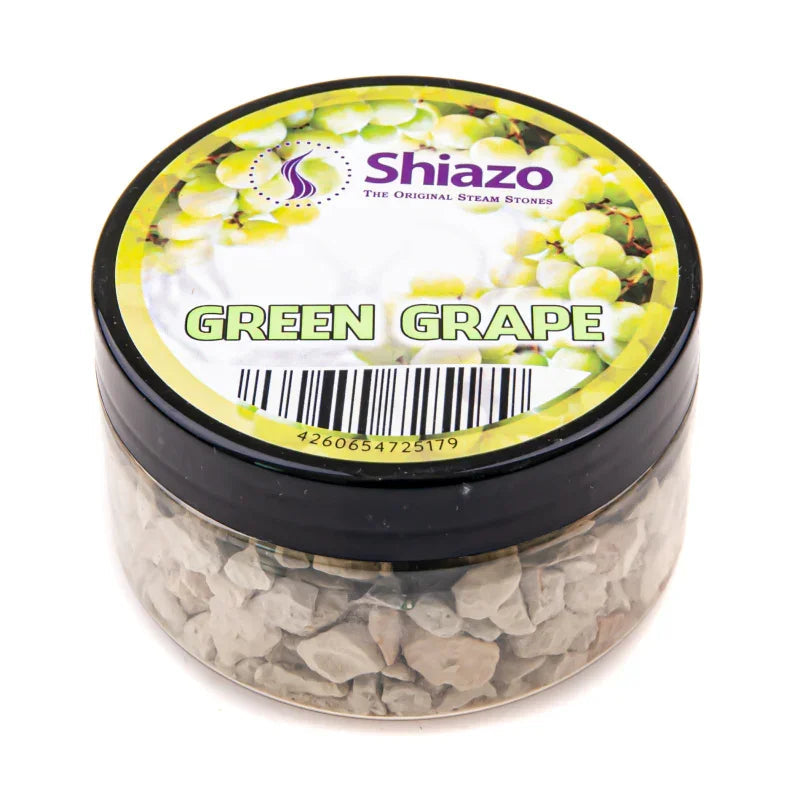 Shiazo Green Grape 100gr steam stones potje voor waterpijp zonder nicotine