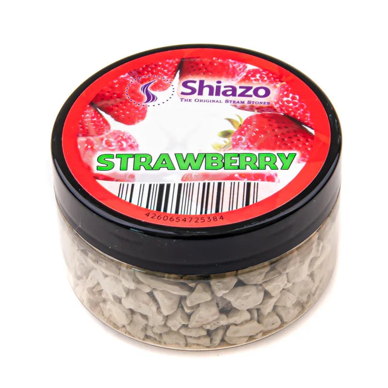 Shiazo Strawberry dampsteentjes 100gr in hersluitbaar potje zonder nicotine