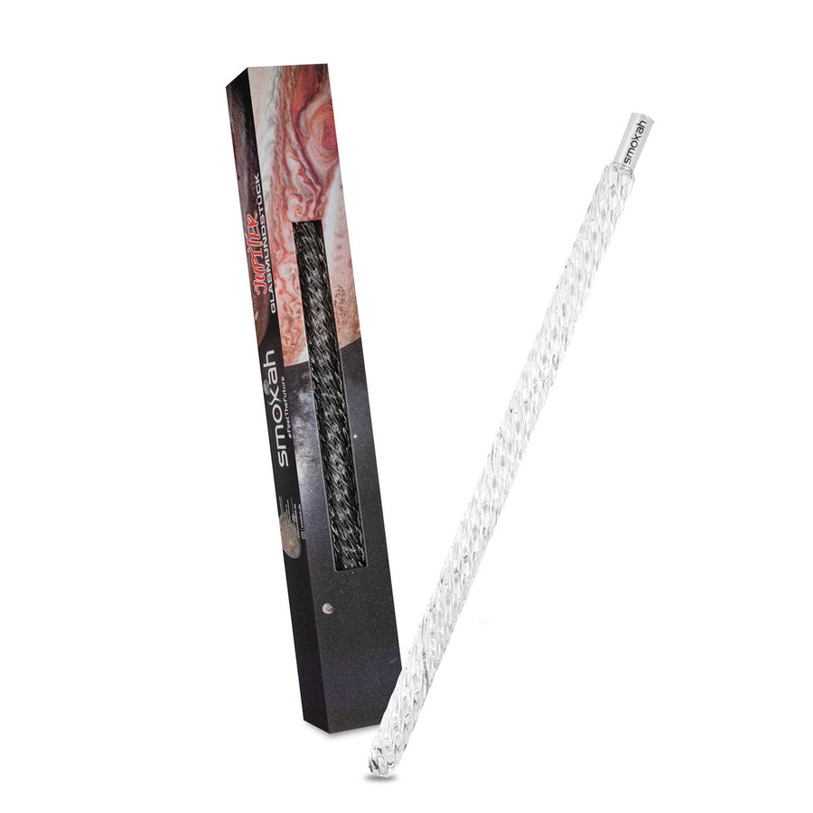 Smokah Jupiter Clear transparant glazen waterpijp mondstuk met gripzones