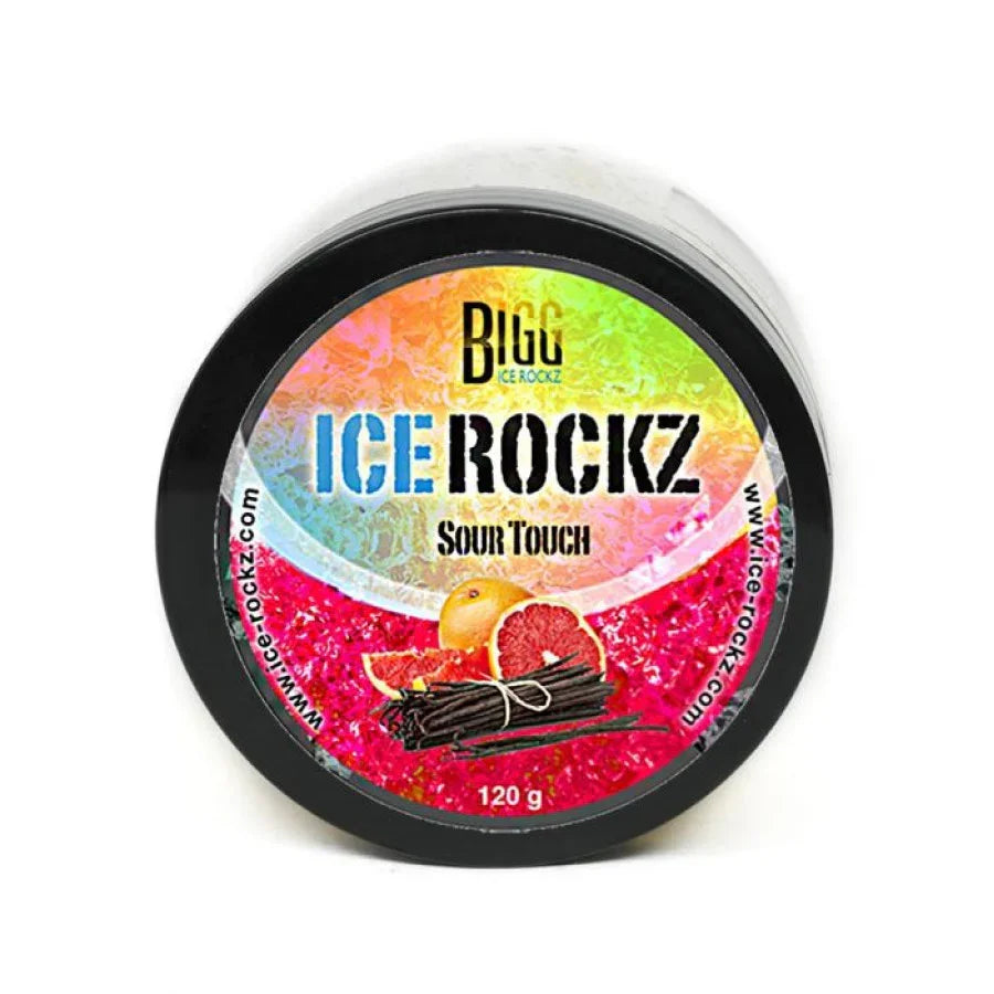 Sour Touch dampstenen van Ice Rockz in een pot van 120 gram voor de waterpijp