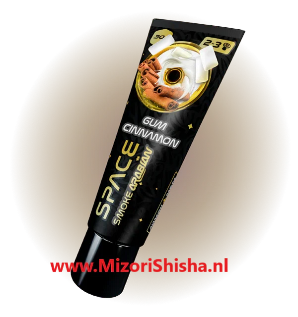Space Smoke Arabian Cinnamon Gum tube 30 gram waterpijp pasta