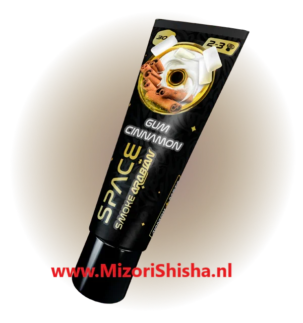 Space Smoke Arabian Cinnamon Gum tube 30 gram waterpijp pasta
