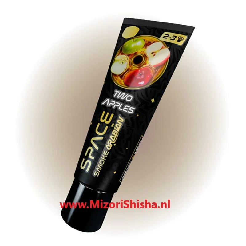 Tube Space Smoke Arabian Two Apples 30g tabaksvrije shisha pasta