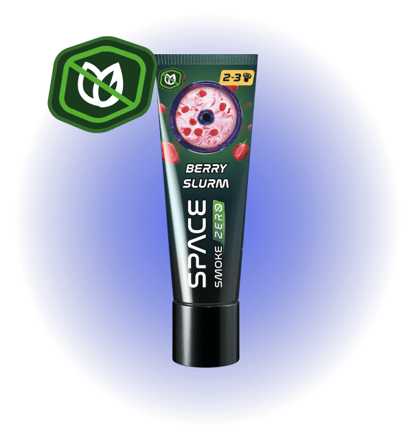 Space Smoke Berry Slurm 30gr fruitige hookah pasta in tube, nicotinevrij