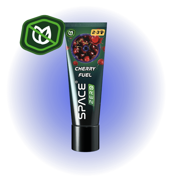 Space Smoke Cherry Fuel 30gr pasta tube zonder tabak en nicotine met kersenaroma