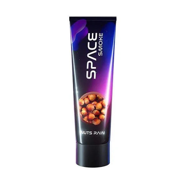 Tube Space Smoke Nuts Rain 125gr tabaksvrije waterpijp pasta met notenmix en Nutella