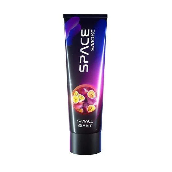 Space Smoke Small Giant 125 gram tube tabaksvrije pasta passievrucht munt