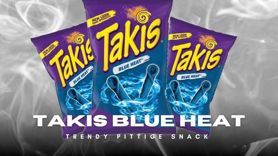 Takis Blue Heat 3-pack pittige Mexicaanse tortillachips met chili-limoensmaak