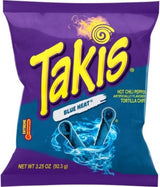 Takis Blue Heat 93 gram zakje pittige tortillachips met chili en limoen