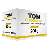 Tom Coco Gold kokosnootkolen 25mm in 20 KG bulkverpakking