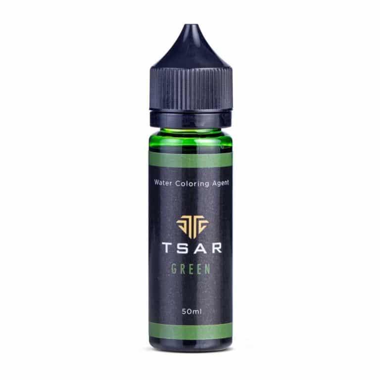 Tsar groene kleurstof voor je waterpijp vaas, flesje van 50 ml
