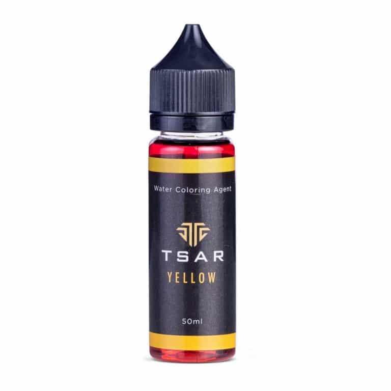 Gele Tsar kleurstof voor hookah waterpijp vaas 50ml