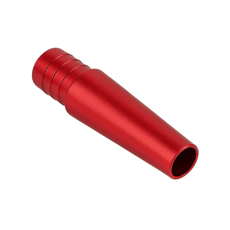 Rode universele slangadapter voor siliconen hookah slang van Mizori