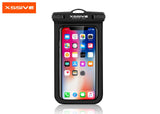 Xssive waterdichte telefoonhoes met transparant touchscreen venster en draagkoord