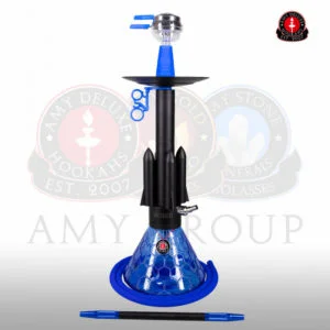 Amy Deluxe 067.01 Rocket waterpijp mizori shisha blauw