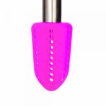 Siliconen diffuser amy deluxe dum waterpijp geluiddemper roze
