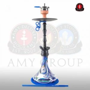 Amy Deluxe 059R Zoom Blauw goedkoop waterpijp mizori shisha