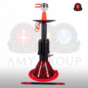 Amy Deluxe 067.01 Rocket waterpijp mizori shisha rood