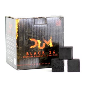 Dum 26mm Black Kolen 1 KG c26 waterpijp kooltjes mizori shisha