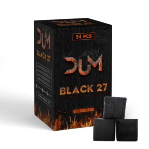 Dum 27mm Black Kolen 1 KG waterpijp kooltjes mizori shisha