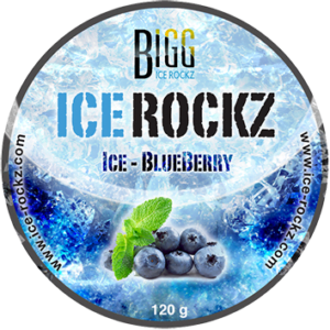 Bigg Ice Rockz 120Gr Ice Blueberry waterpijp tabak mizori shisha smaak