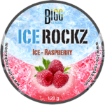 bigg ice rockz ice raspberry mizori shisha smaak waterpijp tabak
