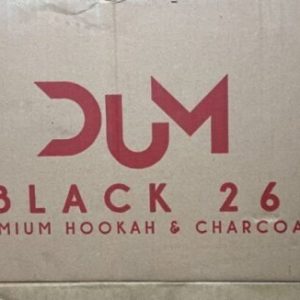 Dum 26mm Black Kolen 20 KG waterpijp kooltjes mizori shisha