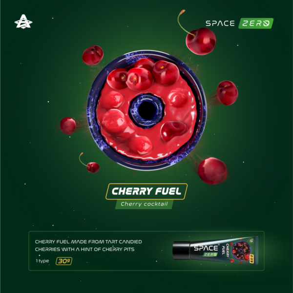 Space Smoke Cherry Fuel 30gr waterpijp tabak mizori shisha pasta
