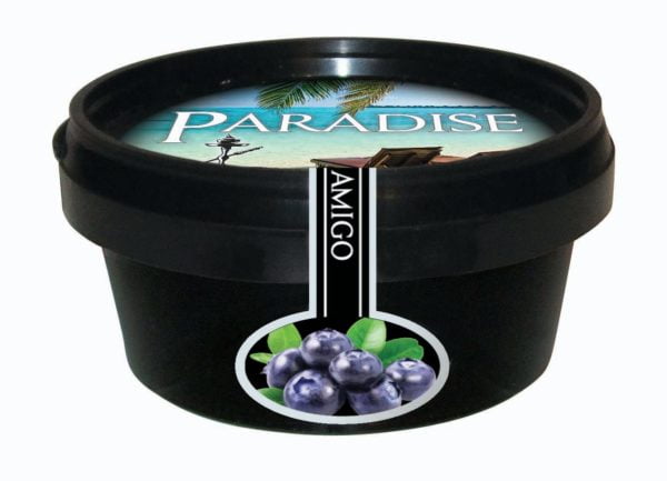 Paradise Amigo Blueberry Steam Stones - tabak smaak shisha smaakjes waterpijp smaken steentjes stenen mizori 100gr