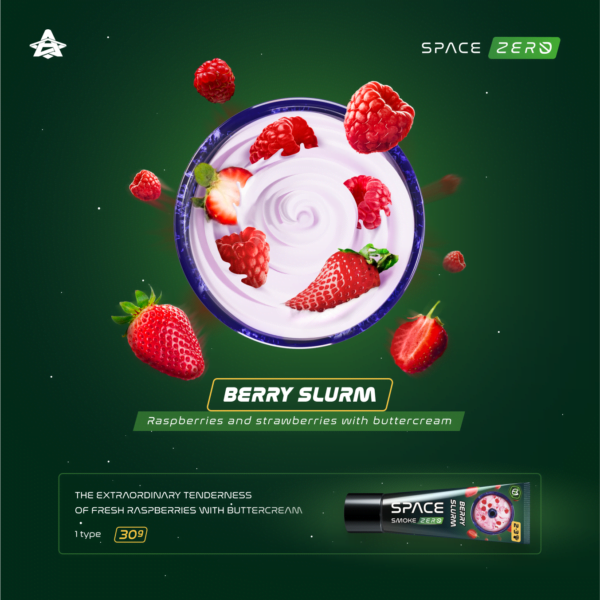 Space Smoke Berry Slurm 30gr waterpijp tabak mizori shisha pasta smaak