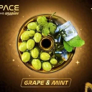 Space Smoke Arabian 30 Gram Grape Mint Druiven Mint