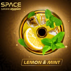 Space Smoke Arabian 30 Gram Lemon Mint Limoen Adalya Ice Lemon waterpijp tabak mizori shisha