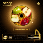 Space Smoke Arabian 30 Gram Two Apples Dubbel & Appel waterpijp mizori shisha pasta